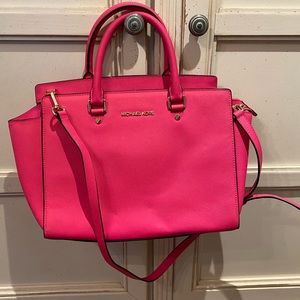 Hot Pink Michael Kors Satchel